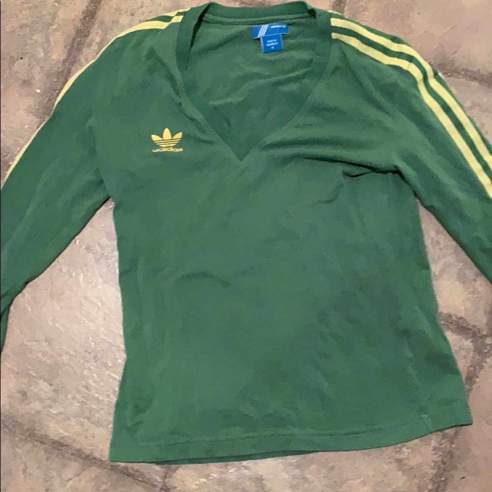 Adidas woman’s medium long sleeve adidas tee